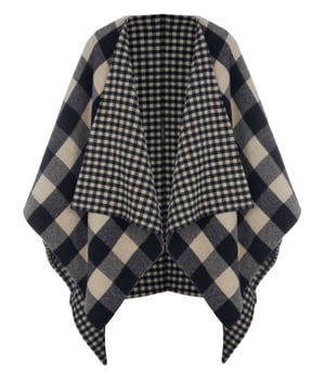 90% scheerwol, 10% polyamide; Belstaff-poncho;  Model: 285795;  Hoogwaardige afwerking;  Zachte scheerwol;  Belstaff-logodetails