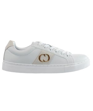 Criminal Damage Drift Lace-Up White Synthetic Mens Trainers DRIFT_TRAINER_WHITE