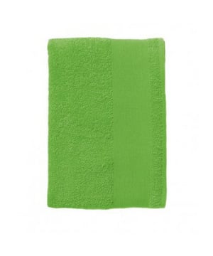 Waschbar bis 60 Grad. Stärke: 400 gsm. Material: 100% Baumwolle. Maße: 70 x 140 cm.