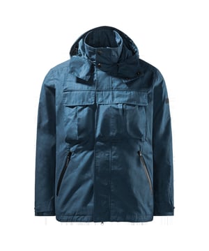 Jack Wolfskin Tech Lab The Utility Chaqueta con capucha para hombre Marina de hombre 1112291 1134