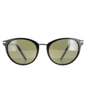 Serengeti Round Womens Shiny Black Mineral Polarized Green 555nm Elyna  Elyna are a classy round style crafted from lightweight acetate. The spectral control and photochromic technology adapts and filters light to perfection while Serengeti's logo features on the temples for brand authenticity.