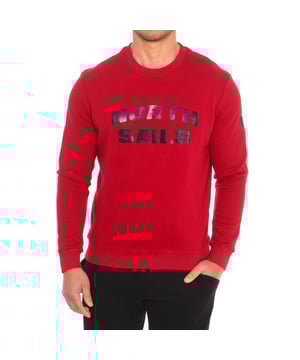 Sudadera North Sails.  
Cuello redondo acanalado.  
Estampado de la marca en la parte delantera.  
Logo de la marca en una manga.  
Puños y cintura acanalados.  
Costuras en tono.  
Composición: 65% Viscosa, 30% Nailon, 5% Elastano  
Cuidado:  
Lavar a una temperatura máxima de 30º.  
Planchar a temperatura media.  
No usar blanqueador.  
No usar secadora.  
No limpiar en seco.