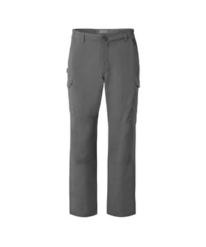 Diese geruchshemmende Hose verfügt über NosiLife-Insekten- und UV-Schutz (UPF 50+) sowie eine feuchtigkeitsregulierende, feuchtigkeitsableitende Wirkung, die Sie bei sengender Hitze kühl hält. Außerdem verfügt sie über 9 Taschen, darunter 1 Reißverschlusstasche, 1 Sicherheitstasche mit Reißverschluss und Clip und 1 Handytasche. Größen (Beinlänge): S (73.66cm/29in), R (78.74cm/31in), L (83.82cm/33in), XL (88.90cm/35in). Materialien: (Hauptteil) 100% Polyamid, (Besätze) 100% Polyester.