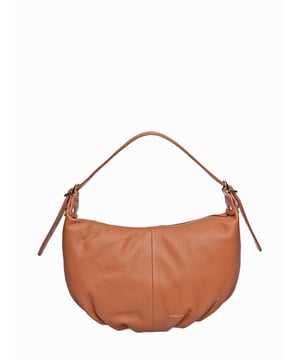 Bolso de mano  
Cuero de vaca 100%  
Cierre superior de cremallera  
Bolsillo interior con cremallera  
Dimensiones: 22x31x2 cm  
Asa: 47 cm ajustable