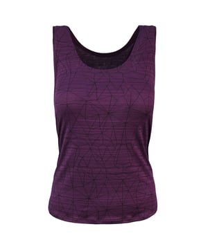 Puma Dry Cell Running & Training Tank Toma Violet Womens sin mangas sin mangas 518799 05