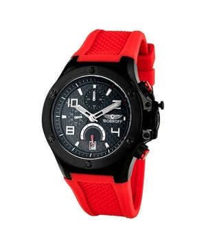 BOBROFF BF1002M14 reloj hombre cuarzo• material: acier inoxydable• cristal: saphir• pulsera: goma• correa: noir• resistencia al agua: 100 m (10 ATM)• tamaño de la caja: 42 mm