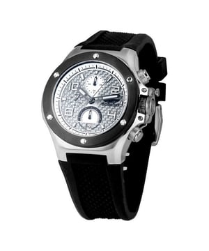 BOBROFF BF1002M20 reloj hombre cuarzo• material: acier inoxydable• cristal: saphir• pulsera: goma• correa: argent noir• resistencia al agua: 100 m (10 ATM)• tamaño de la caja: 43 mm