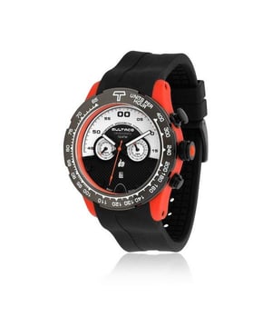 BULTACO H1PO48C-SW1 Uhr Mann Quarz• Material: Plastik - Keramik• Glas: Mineral• Armband: Gummi• Farbe: Orange• Wasserbeständigkeit: 100 m (10 ATM)• Gehäusegröße: 48 mm