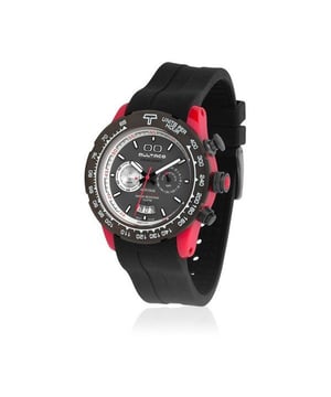 BULTACO H1PR43C-CA1 Uhr Mann Quarz• Material: Plastik - Keramik• Glas: Mineral• Armband: Gummi• Farbe: Rote• Wasserbeständigkeit: 100 m (10 ATM)• Gehäusegröße: 43 mm