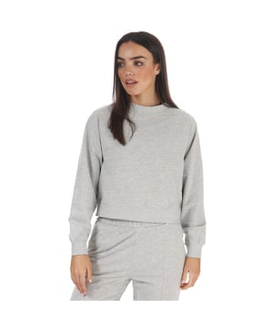 Only Zoey Life sweatshirt voor dames met raglanmouwen, lichtgrijs