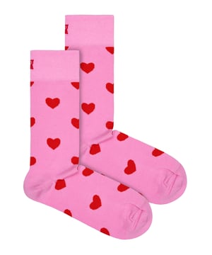Happy Socks - Calcetines Corazón para Hombre y Mujer¿Tienes un ser querido que necesita un pequeño estímulo? O tal vez quieras darte un capricho. Estos Happy Socks con corazones rojos son el par perfecto para cualquiera a quien le guste llevar calcetines divertidos y suaves. Estos calcetines están hechos de un suave algodón peinado al 86% para que tus pies estén cómodos todo el día. El color rosa añadirá un toque de color a cualquier conjunto. Además, los calcetines son muy resistentes gracias a su talón y puntera reforzados, lo que significa que durarán muchos años.Los dibujos de corazones rosas de cada par de Happy Socks los hacen perfectos para el Día de San Valentín o para cualquier ocasión, como cumpleaños o aniversarios. Happy Socks es una marca popular que ofrece calcetines de alta calidad que combinan diseños únicos y artesanía. Mikael Söderlindh y Viktor Tell tuvieron la visión de difundir la felicidad convirtiendo un artículo de primera necesidad en una colorida pieza de diseño. Con Concept Stores en todo el mundo, desde Los Ángeles a Tokio, Happy Socks se puede encontrar en más de 10.000 boutiques de moda.Estos calcetines están hechos de 86% algodón, 12% poliamida, 2% elastano y vienen en 2 tamaños: Hombre 6-11 UK y Mujer 4-7 UK. Son de color rosa con corazones y lavables a máquina.Extra Product DetailsHappy Socks Adult Novelty SocksSoft Combed Cotton1 Pair Per PackReinforced Heel & ToePink Heart PatternsPink with Red HeartsA Perfect Gift Idea para un regalo perfectoSuaves y cómodosHappy Socks Branded2 Size OptionsMachine Washable