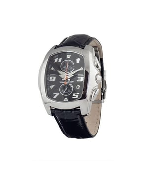 Wenn Sie die neuesten Trends in Mode und Accessoires verfolgen möchten, kaufen Sie die Herrenarmbanduhr Chronotech CT7895M-62 (43 mm) zum besten Preis. Geschlecht: Männlich Bewegungstyp: Quarz Material Gehäuse: Stahl Armbandmaterial: Leder Zifferblattfarbe: Schwarz Glas: Mineral Schließe: Schnalle Wasserdicht: 3 ATM Gehäusedurchmesser: 43 mm Inklusive Markenbox