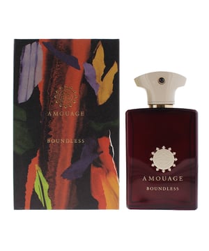 Boundless is a woody spicy fragrance created by Karine Vinchon Spehner and launched in 2021 by Amouage as a unisex scent. The fragrance contains top notes of Cardamom, Blood Orange, Ginger and Elemi; with middle notes of Bourbon Vanilla and Benzoin; in the base of the fragrance are notes of Tobacco, Myrrh, Incense, Cacao, Guaiac Wood, Patchouli, Papyrus, Vetiver and Oakmoss. The fragrance is a dry, woody fragrance, with spicy and fruity notes coming through it. Due to the spices being warm spices, the fragrance is best suited to the colder weather of Autumn and Winter.