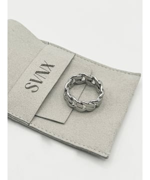 The ring's polished finish enhances its sophisticated appeal, making it a versatile accessory suitable for any occasion. Whether worn as a statement piece or a subtle nod to one's heritage, this Cuban silver ring embodies timeless style and cultural pride.  Ring Size 9. Stainless Steel.