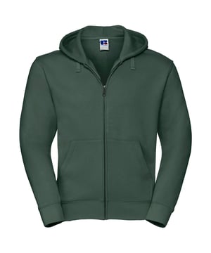 Gewebetechnik: 3 Lagen. Materialzusammensetzung (%): 80% Gekämmte, ringgesponnene Baumwolle, 20% Polyester. Gewebe: angeraute Fleece-Innenseite, Weiche Haptik. GSM (Gramm pro Quadratmeter): 280. Design: Unifarben. YKK Reißverschluss. Überschnittene Schulter, Öffnung für Kopfhörerkabel, Fischgräten-Gurtband, Gesäumte Schultern, Ausschnitt mit Band. Taschenart: Zwei Seitentaschen. Saum: Coverstitch, gerippt. Bündchen: Coverstitch, gerippt. Kapuzenmerkmale: Doppellagig, mit Kordelzug, angenähte Kapuze. Mit Kapuze. Langärmlig. Nachhaltigkeit: WRAP Zertifikat.
