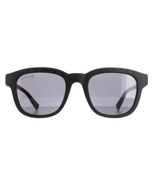 Lacoste rectangle men matt black grey l966s l966s son unas elegantes gafas rectangulares fabricadas en acetato ligero. Las patillas finas incorporan el logotipo de Lacoste para garantizar la autenticidad de la marca.