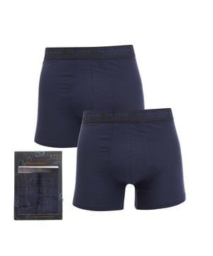 Luxe no-roll tailleband.Comfort Signature zakje.Lichtgewicht en zijdezacht.Ultiem ademend.Ted Baker branding.95% Katoen 5% Elastaan.