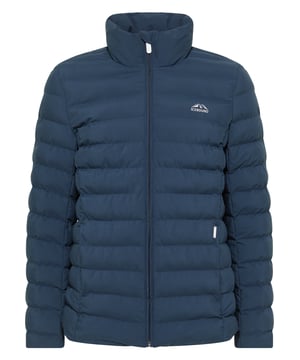 Cool uiterlijk - functionele prestaties. Outdoorspecialist ICEBOUND levert met deze gewatteerde jas een allround zorgeloos pakketje. Het zachte materiaal is gecoat met polyurethaan, waardoor de buitenstof water- en winddicht is. Volgens de nieuwste ontwikkeling zijn de afzonderlijke kamers niet meer gewatteerd, maar gelijmd, wat het voordeel heeft dat vocht niet meer in de zwakke punten van de naden kan dringen. Twee zijzakken met ritssluiting en een binnenzak maken de doordachte winteroutfit compleet.  Overgangsjas / Winterjas