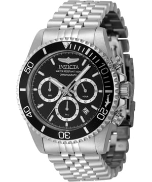 El Invicta 48381 tiene una caja de acero inoxidable de 43 millimetros con una esfera negro.
Esta modelo funciona con un movimiento de Cuarzo preciso.
Resistencia a la presión de aqua de 10 bares.
Este modelo es parte de la colección Invicta Pro Diver.

2 años de garantía Invicta.
