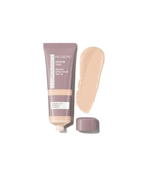 Maquillaje que realmente mejora la piel. Revlon Illuminance Serum Tint proporciona una cobertura ligera para realzar instantáneamente y de manera visible tu complexión, creando un brillo natural y saludable, y unificando el tono de piel con el tiempo. Reduce visiblemente las manchas oscuras, con resultados en 4 a 8 semanas. Infundido con ingredientes para el cuidado de la piel, incluyendo extracto de raíz de jengibre + vitamina C + vitamina E + ácido hialurónico triple. Hidrata todo el día. Además, el SPF 15 protege la piel de los rayos UV. Los tonos ligeros a construibles ofrecen un acabado satinado.