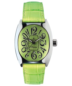 Montres De Luxe: Reloj verde Bisanzio para mujer