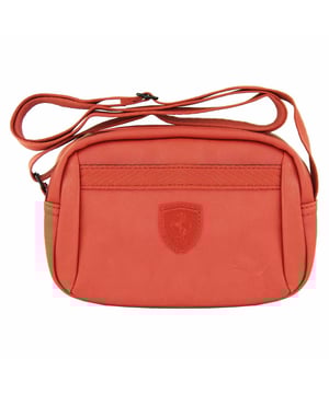 Puma Scuderia Ferrari Lifestyle Unisex Small Satchel Bag 075185 02