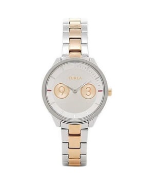 If you like to follow the latest trends in fashion and accessories, buy Furla Woman Watch R4253102507 (31 mm) at the best price. Gender: Female Movement Type: Quartz Case diameter: 31 mm Case material: Steel Bracelet Material: Steel Dial Color: Black Glass: Mineral Waterproof: 5 ATM Includes case brand