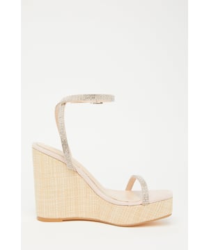 Quiz outlet diamante wedges