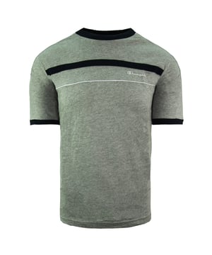 Champion American Classics Korte Mouw Crew Neck Grijs Heren T-shirt 207582 357