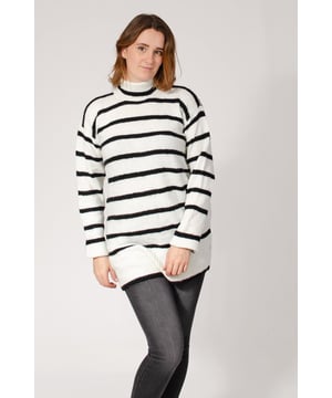 Winter style meets comfort with these cute and cosy roll neck long line jumpers. Long line cut, with roll sleeves and roll neck. Perfect for a casual look over leggings, or pair with jeans.

Soft Stretch Tight-Knit Acrylic Fabric
 
100% Acrylic
 
Roll Neck
   
28" Shoulder to Hem
 
Long Sleeve
   
Sizing: Runs slightly small¬†
 
Fit: Relaxed Fit
  

These are end of line ex New Look and may not be in original packaging