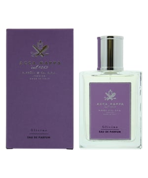 Wisteria by Acca Kappa is a floral fragrance for women. Top notes are Sicilian lemon bergamot melon and exotic fruits. Middle notes are wisteria white lily magnolia and lilac. Base notes are heliotrope amber vanilla musk and sandalwood..