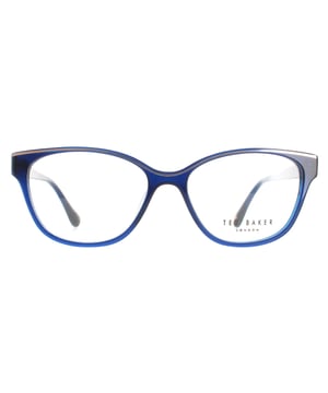 Ted Baker Lunettes TB9164 Regan 608 Blue Opal et Gold Womens sont un style d'œil de chat élégant fabriqué à partir d'acétate léger. Les coussinets de nez d'une pièce garantissent le confort toute la journée. Le logo de Ted Baker figure sur les temples minces pour la reconnaissance de la marque.