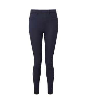 With a faux fly zip fastening at waist and belt loops. Also features two faux pockets to the side and two functional back pockets. Leg length: 72cm. Sizes: XXS (6 UK), XS (8 UK), S (10 UK), M (12 UK), L (14 UK), XL (16 UK), XXL (18 UK). Materials: 71% cotton, 26% polyester, 3% elastane.