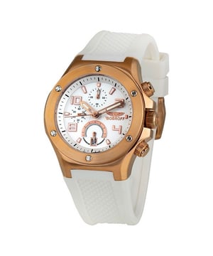 BOBROFF BF1002M25 reloj unisexo cuarzo• material: acier inoxydable• cristal: saphir• pulsera: goma• correa: or rose'• resistencia al agua: 100 m (10 ATM)• tamaño de la caja: 43 mm