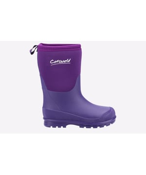 Hilly Neopren von Cotswold ist der perfekte Kindergummistiefel für alle Wetterbedingungen. Mit vollständig wasserdichtem Neopren für hervorragende Wärme und Komfort.
- 100% wasserdicht - Ziehschlaufe - Leichte Sohle - Verstärkter Zehen- und Fersenbereich - Leicht zu reinigende Oberfläche - 3 mm Neopren