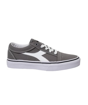 Diadora Ollie Cranberry Grijs Wit Laag Casual Unisex Trainers 75070