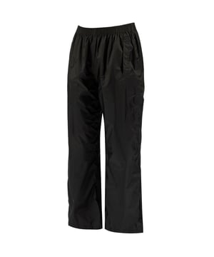 Materiaal: 100% Polyamide .Stof: Isoliet. Ontwerp: Eenvoudig. Stof Technologie: Ademend, Lichtgewicht, Waterdicht, Winddicht. Packaway. Zakken: 2 Zijzakken. Waistline: Elastiek.