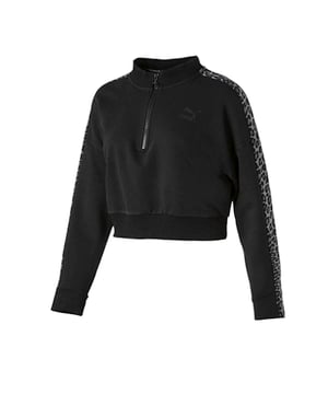 Chaqueta de chándal Puma Wild Pack T7 Cropped para mujer 578468 01