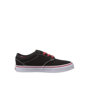 Vans Atwood Lace-Up Zwart Canvas Kinderslippers ZNRFOL