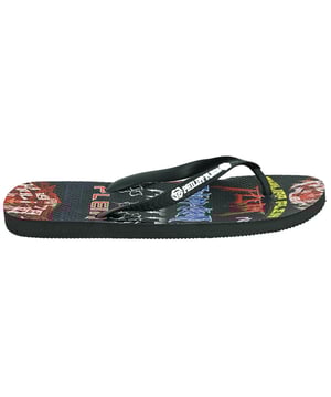 Philipp Plein Rock Logos Black Flip Flops. Philipp Plein Flips Flops. Philipp Plein Branding. 100% EVA Sole, 100% PL Upper. Philipp Plein 2022 Beachwear Range. Style Code: IMPS902 99