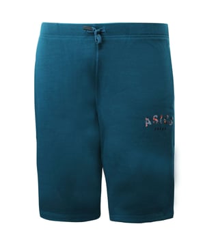 Asics Camouflage Logo Knit Shorts Casual Lounge Pants 131468 0053