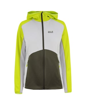 Jack Wolfskin PowerStretch Chaqueta con capucha con cremallera Top 1709081 4650