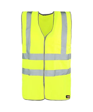 Dickies Hi-Vis Highway Safety Herren gelbe reflektierende Weste