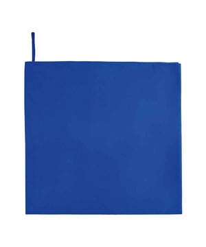 90% Polyester, 10% Polyamid. Marke: SOLS. GSM (Gramm pro Quadratmeter): 190. Länge: 150 cm. Breite: 100 cm. Nachhaltigkeit: Amfori-Freigabe, Fair Wear geprüft, REACH, Vegan. Gewebe: Microfaser. Mit Overlock-Stich, Schnelltrockend.