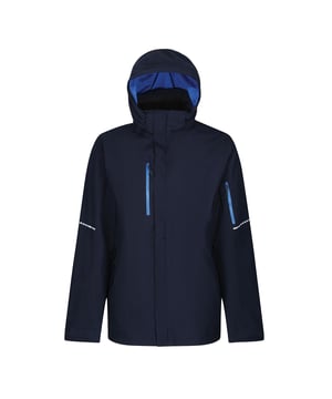 Stof: Isotex, Polyester. Voering: Gaas, Polyester, Thermo-Reflect. Ontwerp: Eenvoudig. Stoftechnologie: Ademend, Stretch, Waterdicht, Winddicht. Kinbeschermer, Uitgesneden etiket, Zoom met trekkoord, Reflecterend Detail, Met linnen gevoerde kraag, Getapete naad. Manchet: Verstelbaar. Halslijn: Hoge Hals, Hooded. Mouwtype: Met lange mouwen. Eigenschappen van de kap: Verstelbaar, Verborgen. Zakken: 1 borstzak, 1 mouwzak, 1 RFID-blokkeerzak, 2 voorzakken. Sluiting: Volledige rits, stormklep, ritsbescherming. Voldoet aan de veiligheidsnorm: EN343:2003 A1:2007 Klasse 3:2.