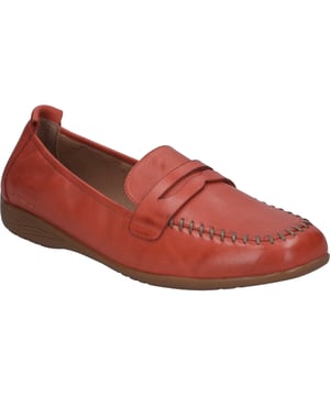 Gefertigt ist der Ballerina aus strapazierfähigem Nappa-Leder. Der geschickte Gummizug dient dem einfachen Einstieg in den Schuh. Dank der Fertigungsart AGO ist dieses Modell ein leichter und trotzdem äußerst robuster Schuh. Weite G ist für normale Füße ideal geeignet. Wenn für Dich Freiheit an erster Stelle steht, dann ist Fenja 21 genau der richtige Schuh für Dich.