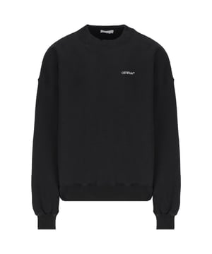Express streetwear-stijl met dit gebroken witte sweatshirt. Vervaardigd met 100% katoen voor een comfortabele pasvorm en gevoel, heeft het een klein logo op de borst, elastische huls en zoom einde en een groot achterkantslogo. Voel me stijlvol en chic in dit unieke stuk gebroken witte logo op de voorkant links borst, gebroken wit zwart sweatshirt, krasontwerp op achterkant, oversized fit, gebroken witte zwarte trui 100% katoen, lange mouw, geselasteerde taille en mouwuiteinden, oversized, oversized, oversized, oversized Fit, Fashion Arrow Design Crew Neck, Streetwear ,, Made in Portugal Code: OMBA070F23FLE0041001
