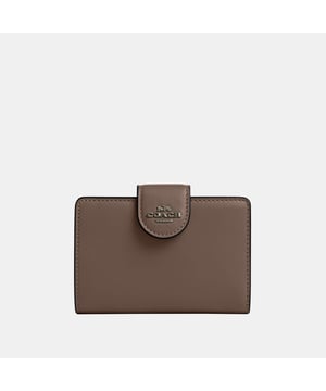 Smooth Leather Medium Corner Zip Wallet,  Length: 13.00,  Width: 1.50,  Height: 8.50
