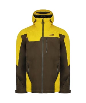 The North Face Fast Pack GTX Mens Yellow/Brown Jacket is a waterproof and breathable jacket that is perfect for hiking, backpacking, and other outdoor activities. It is made from a durable GORE-TEX fabric that will keep you dry in wet weather. The jacket also features a relaxed fit and a number of features that make it comfortable to wear for extended periods of time.


 Features: 
- GORE-TEX fabric 
- Relaxed fit 
- Adjustable hood 
- Handwarmer pockets 
- Ventilation zippers 
- Durable water repellent (DWR) finish 

The North Face Fast Pack GTX Mens Yellow/Brown Jacket is a great choice for anyone looking for a high-quality, waterproof and breathable jacket. It is comfortable to wear, durable, and has a number of features that make it perfect for outdoor activities.