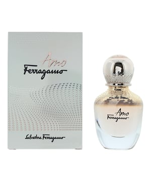 Amo Ferragamo de Salvatore Ferragamo es una fragancia floral oriental para mujeres. Las notas de salida son Campari, grosella negra y romero. Las notas de corazón son jazmín sambac, mate y ruibarbo. Las notas de fondo son vainilla de Tahití, ambroxán y sándalo. Amo Ferragamo fue lanzado en 2018.